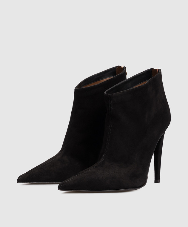 Giuseppe Zanotti Коричневые замшевые ботильоны Desideria I670004 изображение 2