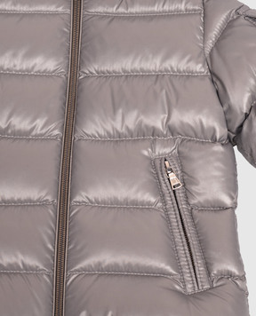 Moncler ENFANT Дитяча сіра пухова куртка Maya L29511A00018597Z8