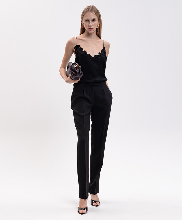 Twinset Чорний топ 262TT2451 зображення 2