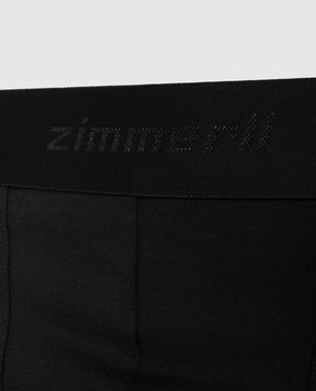 Zimmerli Чорні труси-боксери Pureness 700134386