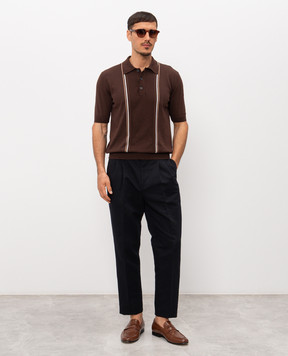 Cashmere&Whiskey Коричневое поло M54268158