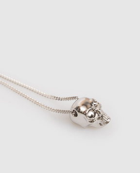 Alexander McQueen Сріблястий ланцюжок з палладієвим покриттям 809456J161N