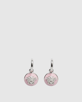 Versace Сріблясті сережки з емблемою Medusa 10244701A00638