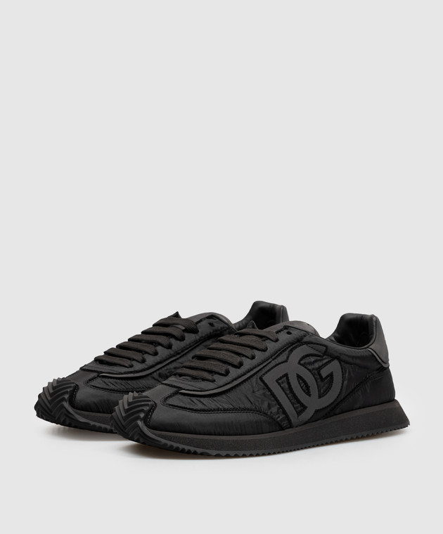Dolce&Gabbana Чорні кросівки DG Cushion CS2288AF992 зображення 2