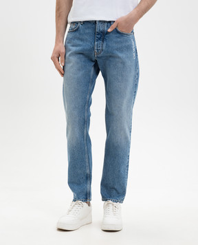 Off-White Синие джинсы Half Arrow 44XYA175S26D002