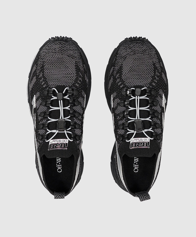 Off-White Черные кроссовки Be Right Back OF06208001 изображение 4