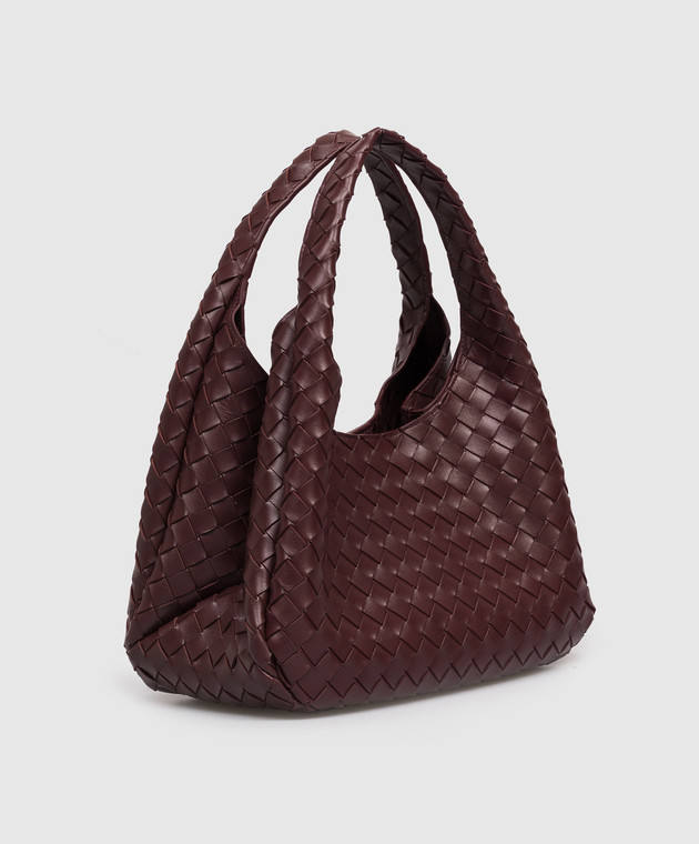 Bottega Veneta Бордова шкіряна сумка Campana 844249V4SC0 зображення 3