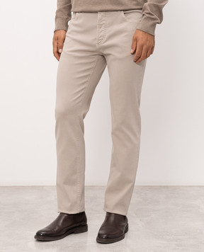 Brunello Cucinelli Серые джинсы с эмблемой M277PB3210