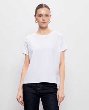 Loulou de Saison Белая футболка BASILUZZO BASILUZZOLDS