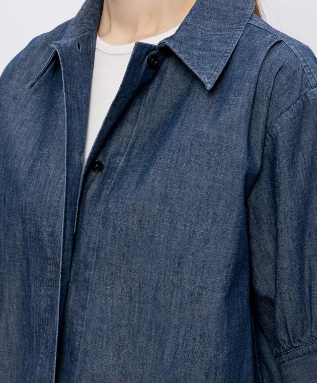 Jil Sander Синя джинсова сорочка J02DL0291J45323 зображення 5