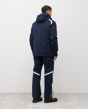 Stefano Ricci Горнолыжный костюм синего цвета с логотипом M6J5S00010IT2600M6T5S