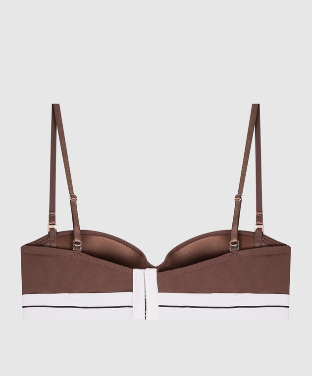 Palm Angels Коричневый лиф PLA1UWTP05SI изображение 2