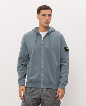 Stone Island Голубая спортивная куртка L2S156100067S0A20