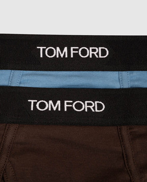 Tom Ford Набір трусів-бріфів з контрастним логотипом T4XC11040