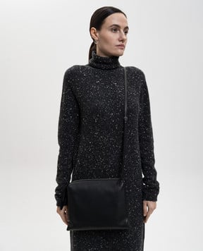 The Row Чорна шкіряна сумка-міні Nu Twin W1235L645