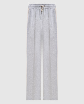 Peserico Серые меланжевые спортивные штаны A04590J02379E