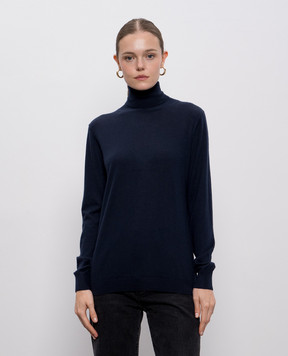 Allude Синій гольф з кашеміру 25579101