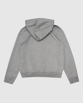 Brunello Cucinelli Дитяча сіра спортивна куртка BM831E517B