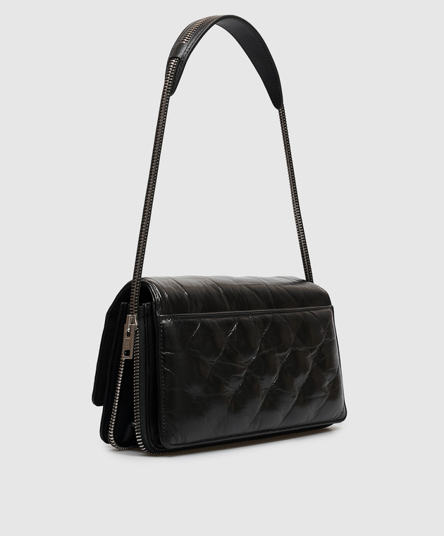 Alexander Wang Черная кожаная сумка SIREN 20426K73L изображение 3