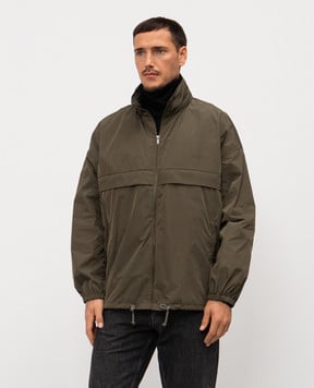 Saint Laurent Зеленая куртка с логотипом 845548YZ9DH