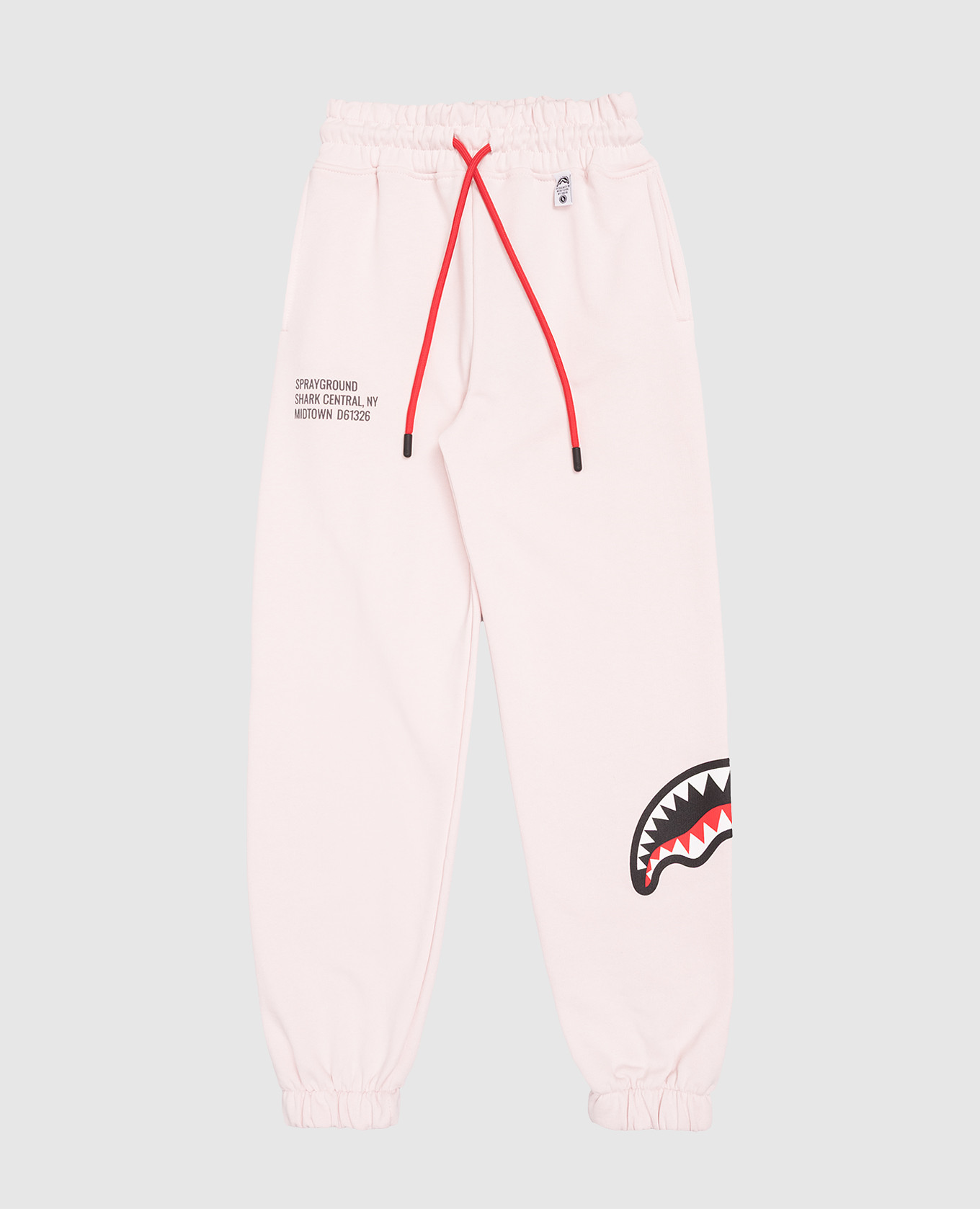 

Детские розовые джоггеры Shark, Розовый, Брюки джоггеры