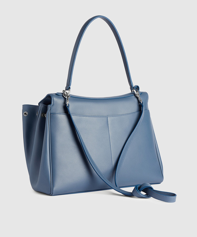 Balenciaga Синя шкіряна сумка Rodeo 7897722AA4U зображення 3