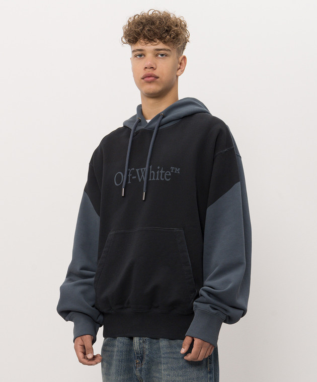 Off-White Худі з принтом Negative 44MBB12NF26F001 зображення 3