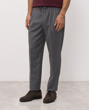 Brunello Cucinelli Брюки из шерсти ME226E1710