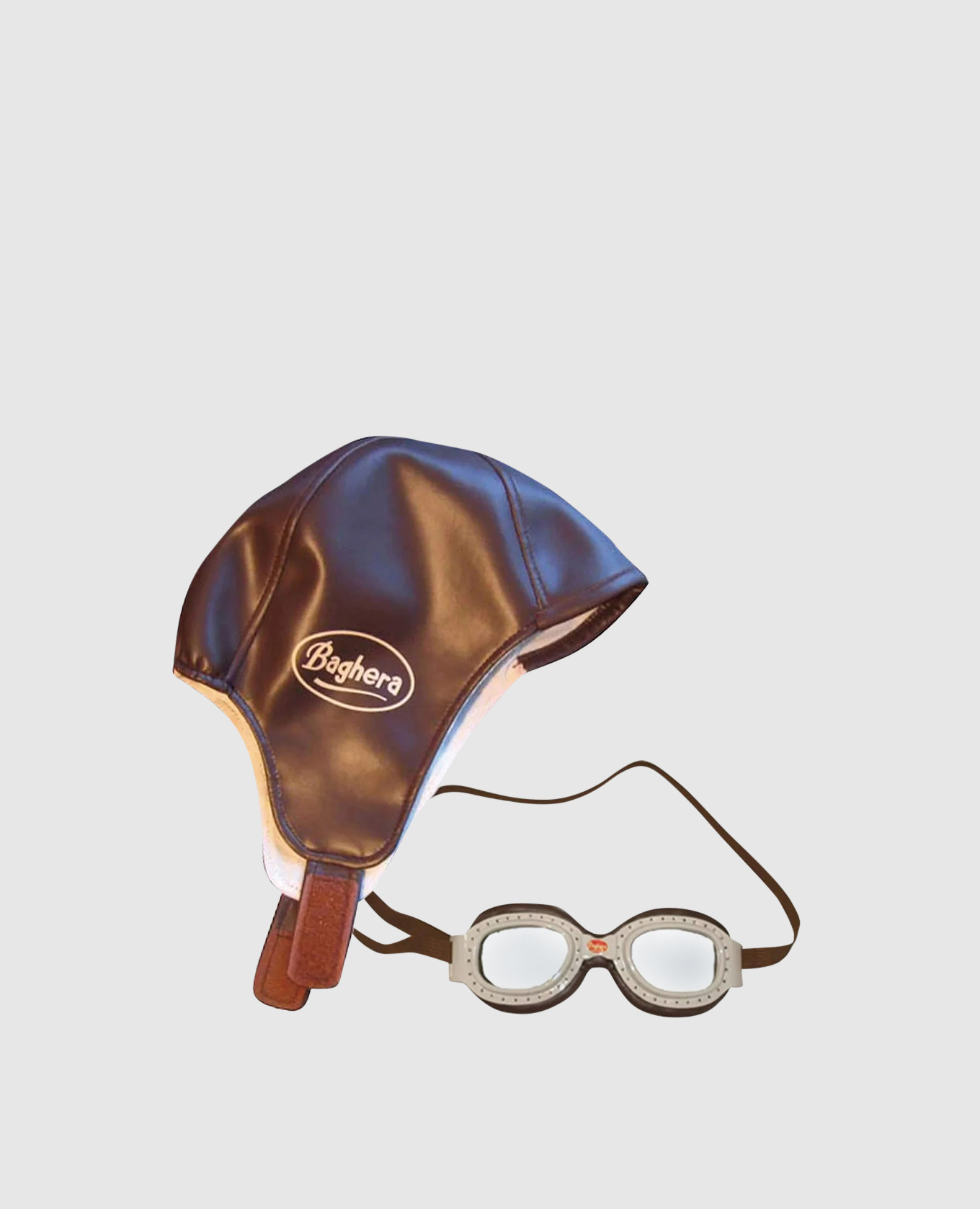 

Детский гоночный комплект пилота с шапкой и очками-авиаторами, Коричневый, Шапки