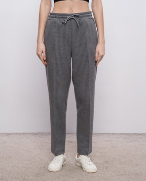 Mackage Серые брюки NEV-K в полоску NEVK