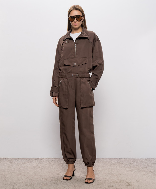 3.1 Phillip Lim Коричневые джоггеры F26151433HON изображение 2