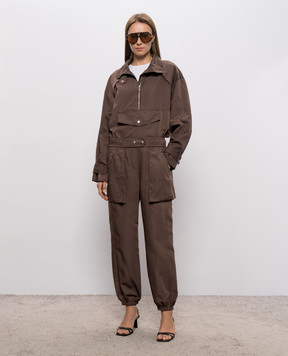 3.1 Phillip Lim Коричневые джоггеры F26151433HON