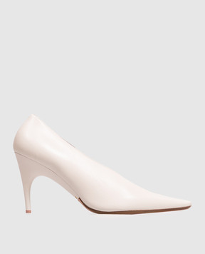 Balenciaga Шкіряні туфлі Duchesse кольору айворі 869817WCDH1