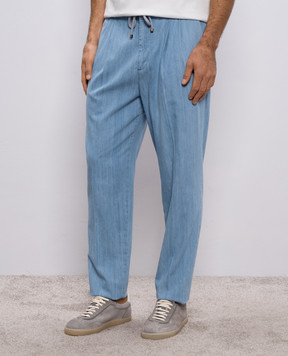 Brunello Cucinelli Блакитні джинси MH263E1710