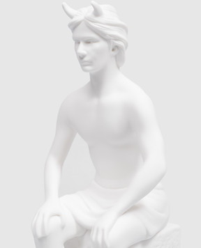 Palais Royal Декоративная белая фарфоровая статуэтка Zodiac Taurus man 4517