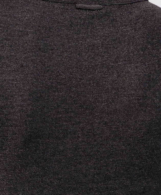 Brunello Cucinelli Серый джемпер с шерстью MPA98B1V00 изображение 5