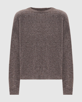 Max Mara Weekend Коричневый свитер TUONO с шерстью альпаки WKDTUONO