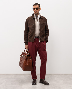 Brunello Cucinelli Бежевый кардиган M2900106