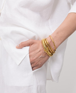 Twinset Золотистий багатошаровий браслет 261TO5460