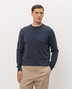 Cashmere&Whiskey Синій джемпер з кашеміру MU7791312525R