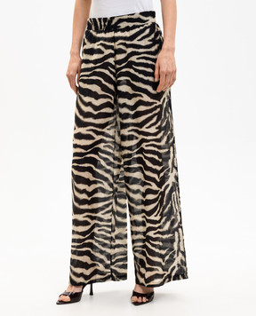 Ermanno Scervino Life Штани в анімалістичний принт D484P700YAJ