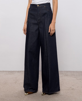 Max Mara Синие джинсовые палаццо QUATTO MXMQUATTO
