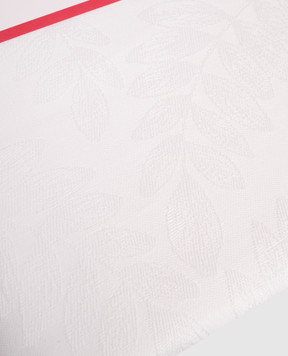 Le Jacquard Fraincais Біла скатертина Vegetal mood у візерунок 30883