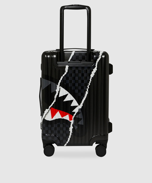 Sprayground Детский черный чемодан SHARK SLASH 910CL323NSZ изображение 3