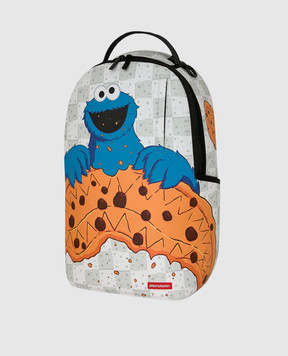 Sprayground Дитячий рюкзак SESAME STREET BIGGG COOKIE MONSTER 910B9124NSZ