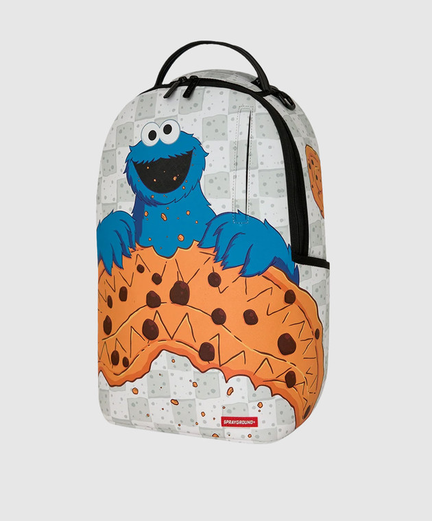 Sprayground Дитячий рюкзак SESAME STREET BIGGG COOKIE MONSTER 910B9124NSZ зображення 2