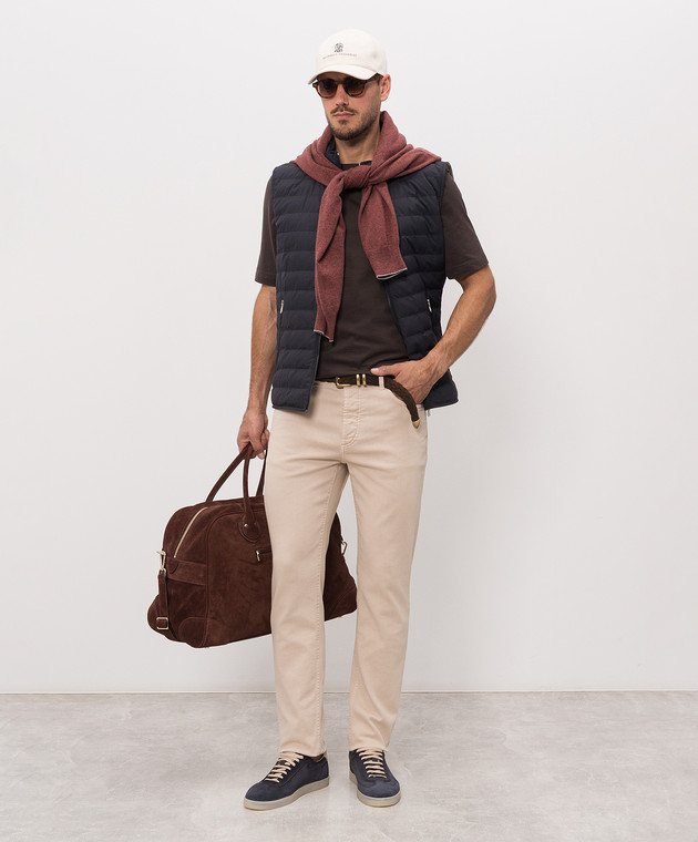Brunello Cucinelli Бежеві джинси M277PD3210 зображення 2
