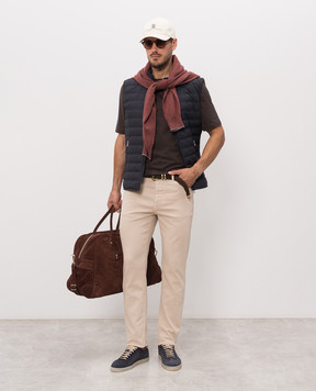 Brunello Cucinelli Бежеві джинси M277PD3210