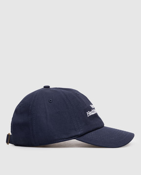 Sporty & Rich Синя кепка з вишивкою напису AC040710083BL106