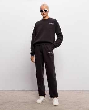 Sporty & Rich Коричневий утеплений світшот Soho ST098711083BR29